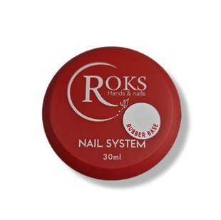 Каучуковая база для гель-лака ROKS Rubber Base 30ml 990009 фото