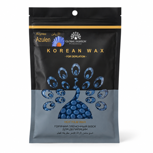 Плівковий віск для депіляції Global Fashion Korean Wax Azulen 100 г 1253741 фото