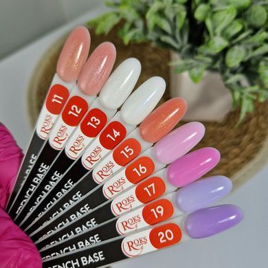 Камуфлююча каучукова база French Rubber Base ROKS 12ml №16 9600079 фото
