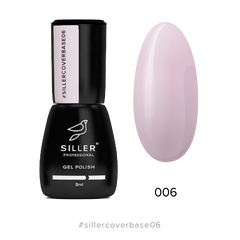 Siller Cover Base №6 - камуфлююча база (світло-рожева), 8мл 201572 фото