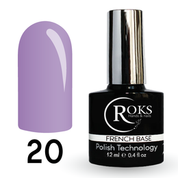 Камуфлююча каучукова база French Rubber Base ROKS 12ml №20 9600080 фото