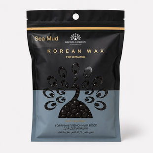 Плівковий віск для депіляції Global Fashion Korean Wax Sea Mud 100 г 1253743 фото