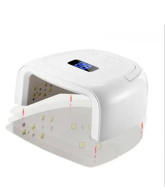 Бездротова UV/LED лампа S20 на акумуляторі (15600 mAh), 60 Вт. 1232010 фото