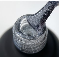 ART Flash Top Silver - срібний світловідбиваючий топ БЕЗ липкого шару, 10 мл 940227 фото