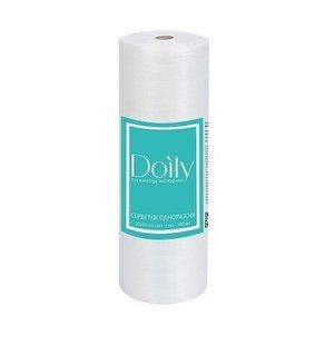 Серветки в рулоні Doily 30x30 см гладкі 100 шт 1230170 фото