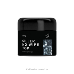 Siller Top No Wipe - топ без липкого шару, 30мл 401581 фото