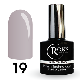 Камуфлююча каучукова база French Rubber Base ROKS 12ml №19 1230257 фото