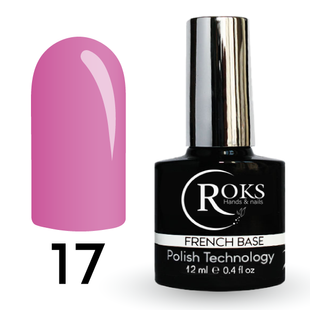 Камуфлююча каучукова база French Rubber Base ROKS 12ml №17 1230258 фото