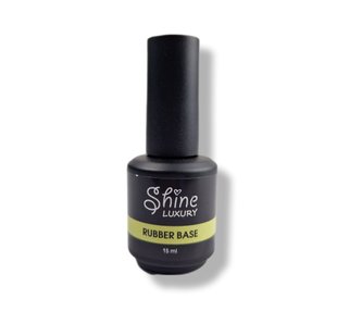 Каучукова база для гель-лаку Shine Luxury Rubber Base 15 ml 1230206 фото