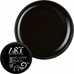 Гель-фарба ART Gel Paint No Wipe Black, 5 г 871067 фото