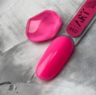База цветная ART Color Base №014, Barbie Pink, 10 мл 1230759 фото