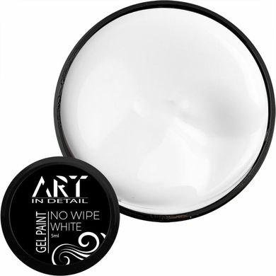 Гель-краска ART Gel Paint No Wipe White, 5 г 871068 фото