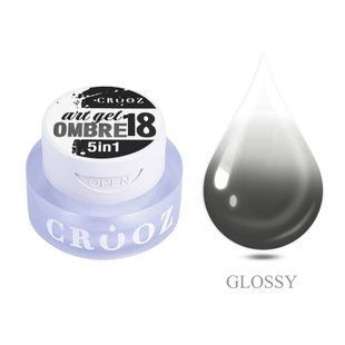 Crooz Art Gel Ombre №18 &mdash; гель-фарба для омбре та градієнтів 5 в 1 1253811 фото