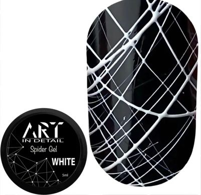 Гель-павутинка ART Spider Gel White, біла, 5 мл 1230110 фото