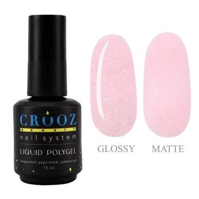 Crooz Жидкий полигель SHIMMER Liquid Polygel 4, 15 мл 1231689 фото