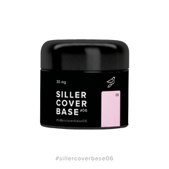 Siller Cover Base №6 - камуфлююча база (світло-рожева), 30мл 201560 фото