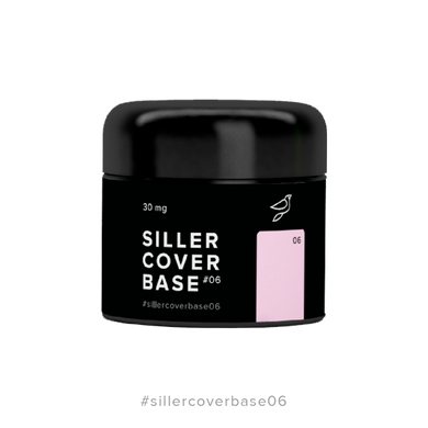 Siller Cover Base №6 - камуфлирующая база (светло-розовая), 30мл 201560 фото