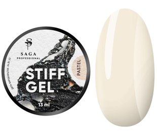 Гель-желе для нарощування нігтів Saga Professional Stiff Gel Pastel, 13 мл 1231035 фото