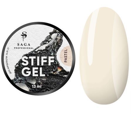 Гель-желе для наращивания ногтей Saga Professional Stiff Gel Pastel, 13 мл 1231035 фото