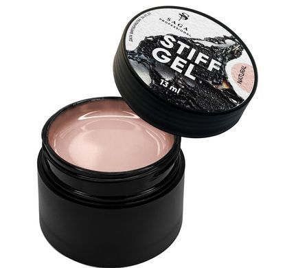 Гель-желе для наращивания ногтей Saga Professional Stiff Gel Natural, 13 мл 1231036 фото